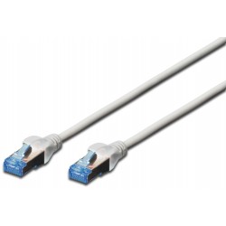 DK-1532-300 / A-MCSSP80300, Пач кабел Cat.5e 30m SFTP сив, Assmann