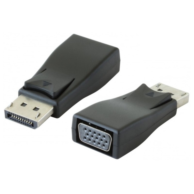 IADAP-DSP-230T, Адаптер DisplayPort 1.2 male към VGA female