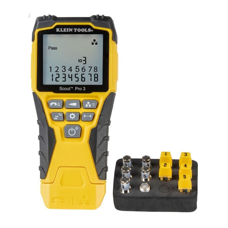 VDV501-851, Klein Cable Tester Kit with Scout™ Pro 3 Tester