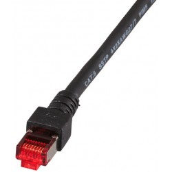 K5515.25, Пач кабел Cat.6 25m SFTP черен, EFB